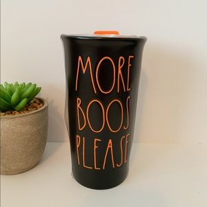 Rae Dunn More Boos Please Ceramic Tumbler